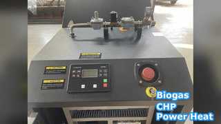 Sistema de energía de energía limpia CHP de biogás de 130 KW