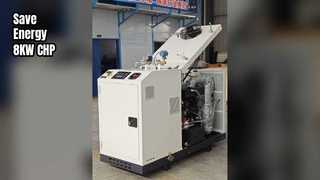Energía de cogeneración CHP trifásica de 8KW y 10KVA
