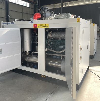 diseño respetuoso del medio ambiente combinado CHP silencioso del poder del calor del gas natural 150KW