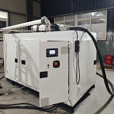 calidad Eficiencia térmica alta Bajo ruido Gas natural silencioso BHKW Unidad de cogeneración y cogeneración Cogen 120kw 150kva con aprobación CE y bajas emisiones fábrica