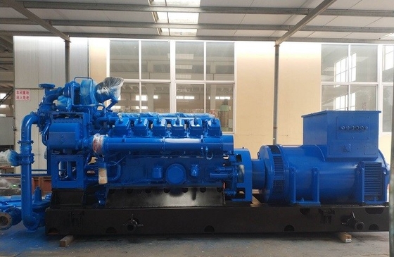 Un buen precio. Central eléctrica continua larga baja del sistema de generador del biogás del gas natural de la vida de servicio de la velocidad del motor 800KW 1000KVA en línea