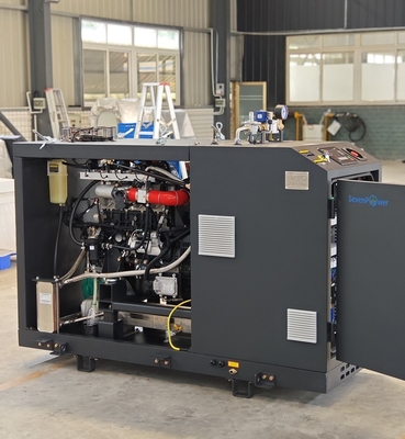 Un buen precio. 20kw 25kva gas natural metano propano GLP Micro CHP sistema para el hogar hotel oficina controlador ComAp en línea