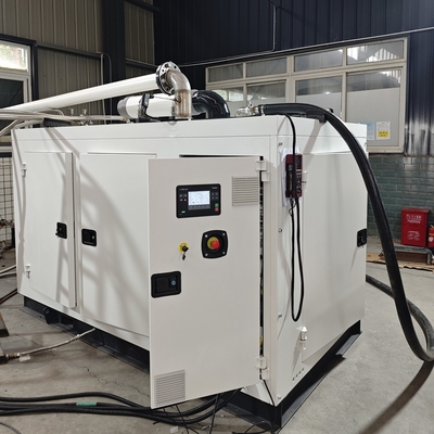 Un buen precio. Eficiencia térmica alta Bajo ruido Gas natural silencioso BHKW Unidad de cogeneración y cogeneración Cogen 120kw 150kva con aprobación CE y bajas emisiones en línea