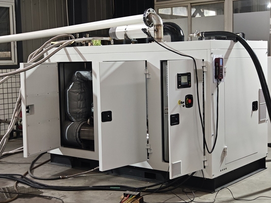 Un buen precio. 50Hz CE aprobado con bajo ruido Gas natural silencioso BHKW Cogenerador CHP 120kw 150kva en línea