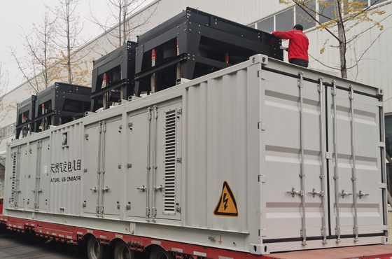 Un buen precio. Silenciador Equipado 250KW 300KVA 500KW 625KVA Deutz Gas Natural LNG Generador de GNC Conjunto para campos de gas y petróleo al aire libre en línea