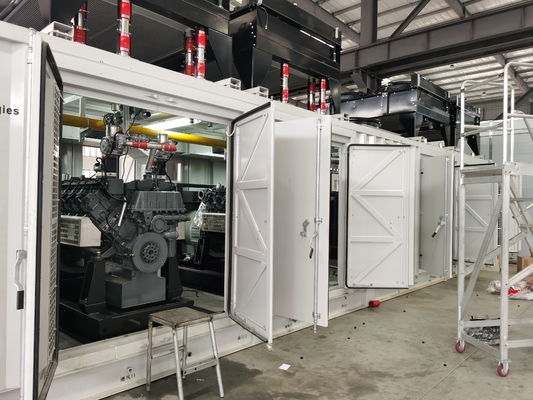 Un buen precio. Tipo de contenedor Nuestra puerta impermeable a la lluvia impermeable a la nieve 250KW 500KW 625KVA 600KVA 1MW 1000KW Conjunto de generador de GNL de gas natural Deutz en línea