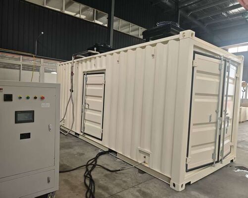 Un buen precio. Contenedor Premium 120kW 150KVA Alta eficiencia y bajo ruido CHP de gas natural en línea