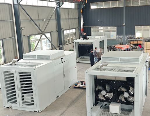 Un buen precio. Generador de energía de gas natural/biogás/biomasa CNG en contenedor insonorizado a prueba de lluvia para exteriores Yuchai Weichai Baudouin de 300kw 400kVA 400kw 500kVA en línea