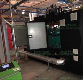 Un buen precio. CHP del gas natural 150KVA, de poco ruido de poca velocidad combinada del sistema eléctrico RPM1800 del calor en línea