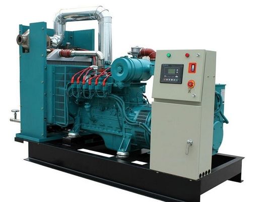Un buen precio. Genset de gas natural continuo de 100 kW 400V con motor convertido de enfriamiento por agua en línea