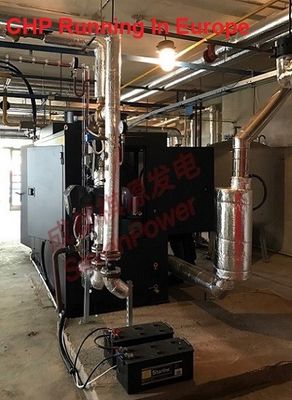 Un buen precio. Generador de CHP de 50KW 60KVA por 24 horas de funcionamiento continuo en línea