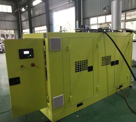 Un buen precio. Sistema de generador silencioso refrigerado por agua de CHP del gas natural de 100kw Cummins 24 horas de funcionamiento continuo en línea